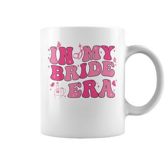 In My Bride Era Groovy Bride Bachelorette Party Bridesmaid Coffee Mug - Thegiftio UK