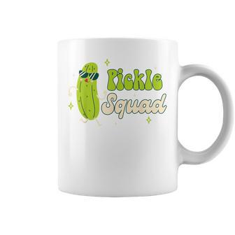 Bridesmaid Bride Babe Pickle Lover Bachelorette Pickle Squad Coffee Mug - Monsterry CA