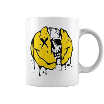 Im Broken Skull 2 Sided Invisible Illness I'm Ok Broken Coffee Mug - Monsterry