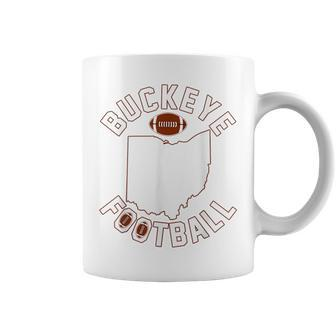 Buckeye Vintage State Of Ohio Football Gameday Coffee Mug | Crazezy CA