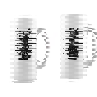 Bulldog Francés Bad Dog Cárcel Frenchie Perro Mamá Frenchie Papá Camiseta Taza de café - Regaloses