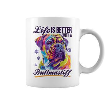 Bullmastiff Hunderasse Das Leben Ist Besser Mit Einem Bullmastiff Tassen - Seseable