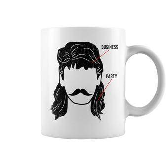 Business In The Front Party In The Back Mullet T Coffee Mug - Monsterry AU