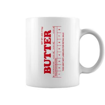 Butter Stick Red Coffee Mug - Monsterry