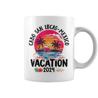 Cabo San Lucas Mexico 2024 Family Friends Vacation Matching Coffee Mug | Mazezy
