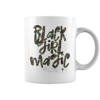 Camo Black Girl Magic Camouflage Melanin Black Queen Woman Coffee Mug | Mazezy UK