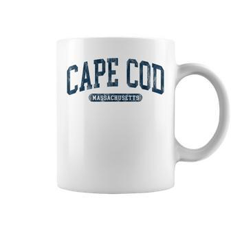 Cape Cod Massachusetts Retro Preppy Throwback Womens Coffee Mug - Seseable