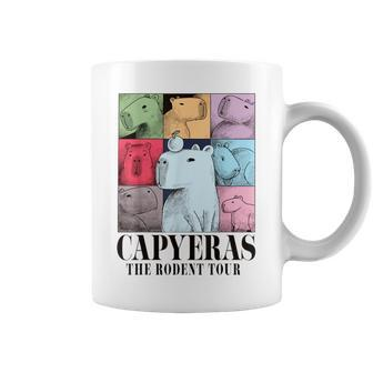 Capyeras Cute Capybara Color Concert Tour Cute Animals Coffee Mug - Seseable