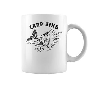 Carp King Carp Fishing Novelty Coffee Mug - Thegiftio UK