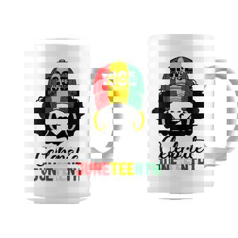 Celebrate Junenth 1865 Black Girl Magic Melanin African Coffee Mug - Seseable