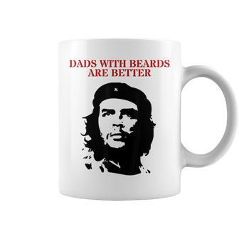 Che Guevara Dads With Beards Are Better Coffee Mug - Monsterry