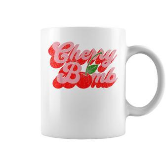 Cherry Bomb Retro 70S Vintage Style Cute Coffee Mug - Thegiftio UK