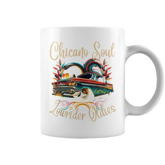 Chicano Soul Lowrider Oldies Car Clothing Low Slow Cholo Men Coffee Mug - Monsterry AU