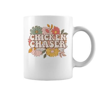 Chicken Chaser Farmer Chicken Lovers Farm Lover Coffee Mug - Monsterry CA