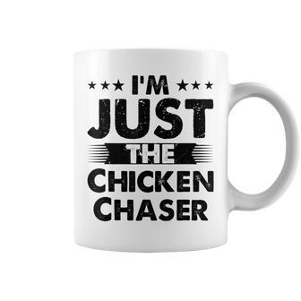 Chicken Chaser Profession I'm Just The Chicken Chaser Coffee Mug - Monsterry UK