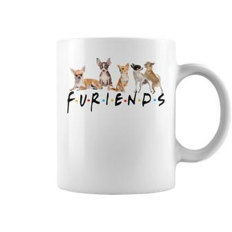 Chihuahua Furiends Furry Friends Dogs Chihuahua Lovers Coffee Mug - Monsterry AU