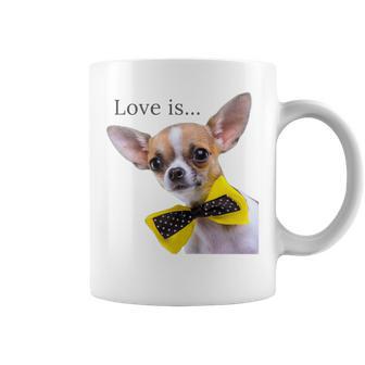 Chihuahua Hund Mama Papa Liebe Haustier Welpen Chiuauaha T Raglan Tassen - Geschenkecke