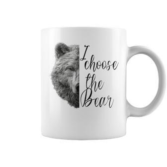 I Choose The Bear In The Woods Trend Coffee Mug - Monsterry CA