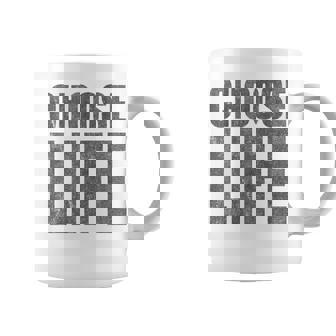 Choose Life Pro-Life Retro 80S Taza de café - Regaloses