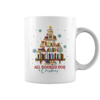My Christmas Is All Booked Merry Bookmas For Book Lover Coffee Mug - Thegiftio UK