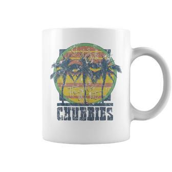 Chubbies Sky’S Out Thighs Out Vintage Retro Beach Coffee Mug - Monsterry UK