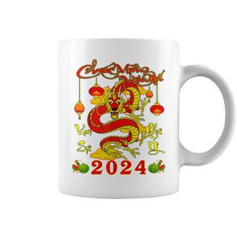 Chuc Mung Nam Moi 2024 Tet Giap Thin Viet Nam New Year 2024 Coffee Mug - Monsterry UK