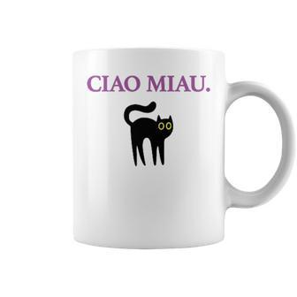 Ciao Miau X Cat Cats Cat Lovers Humour Fun Tassen - Seseable