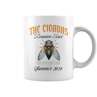 Cicada 2024 Comeback Tour Reunion Of Cicadas Women Coffee Mug - Monsterry CA