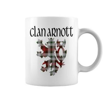 Clan Arnott Tartan Scottish Family Name Scotland Pride Coffee Mug - Seseable