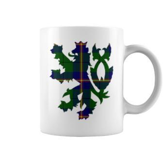 Clan Carmichael Tartan Scottish Family Name Scotland Pride Coffee Mug - Seseable