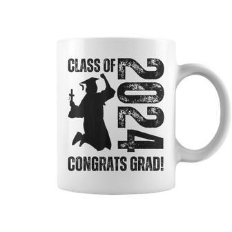Class Of 2024 Congrats Grad 2024 Graduate Congratulations Coffee Mug - Monsterry DE