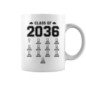 Class Of 2036 Grow With Me With Space For Checkmarks Coffee Mug - Monsterry