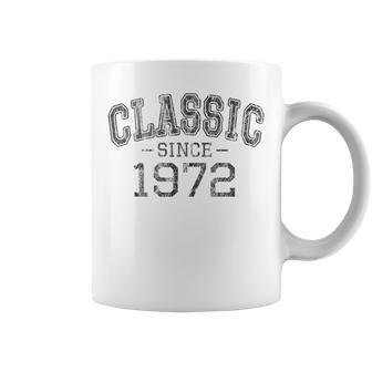 Classic Since 1972 Vintage Style Born In 1972 Birthday Coffee Mug - Monsterry