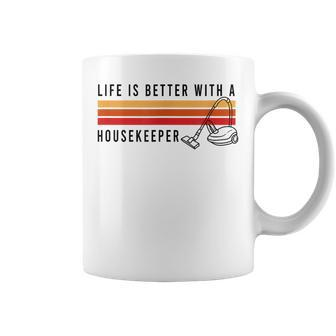 Cleaning Housekeeping Professional Housekeeper Coffee Mug - Monsterry