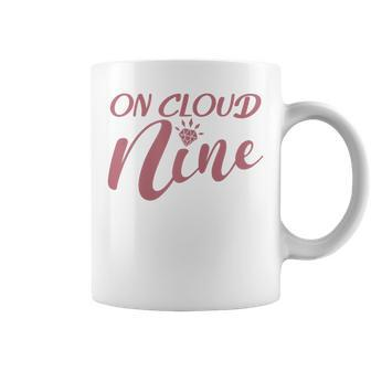 On Cloud Nine Bachelorette Party Bridal Party Matching Coffee Mug - Monsterry