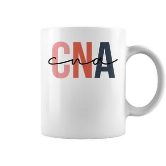 Cna Colorful Letters Nurse Christmas Pajamas Coffee Mug - Thegiftio UK