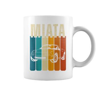 Coche Japonés Miata Retrointage Coche Deportivo Legend 90S Sin Mangas Taza de café - Regaloses
