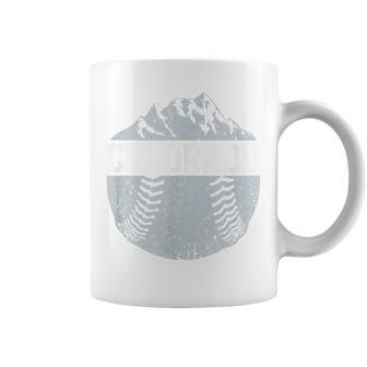 Colorado Baseball Denver Pride Rocky Mountains Retro Coffee Mug | Crazezy UK