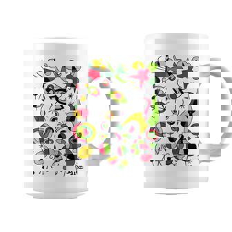 Colorful Fish Peces De Colores By Miro Coffee Mug - Thegiftio UK
