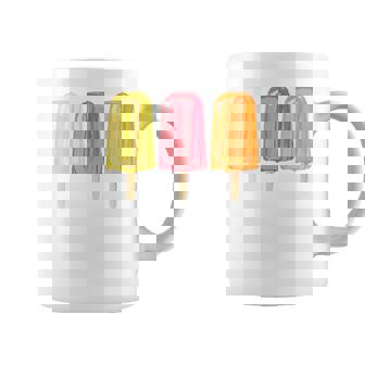 Colorful Summer Popsicle Creamsicle Ice Cream Lover Coffee Mug - Monsterry