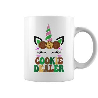 Cookie Dealer Scout For Girls Unicorn Women's Coffee Mug - Monsterry DE