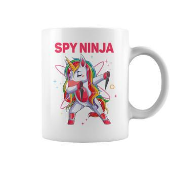 Cool Gaming Spy Unicorn Ninja Gamer Boy Girl Kid Gaming Pink Coffee Mug - Monsterry CA