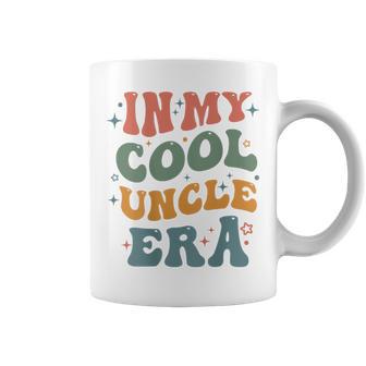 In My Cool Uncle Era Groovy Back Print Coffee Mug - Monsterry CA