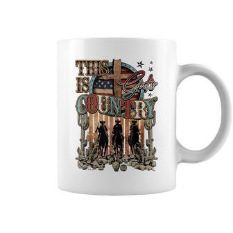 Country Three Cowboys American Western Country This Is God Coffee Mug - Thegiftio UK