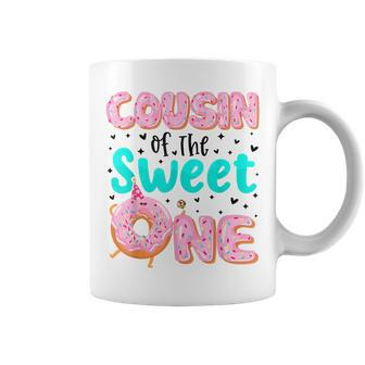 Cousin Of The Sweet One First Birthday Matching Family Donut Coffee Mug - Monsterry