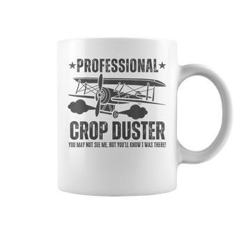 Crop Dusting Professional Crop Duster Fart Coffee Mug - Seseable