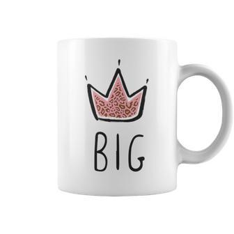 Crown Princess Leopard Little G Big Sorority Reveal Coffee Mug - Thegiftio UK