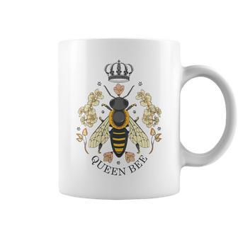 Crown Queen Bee Coffee Mug - Monsterry CA