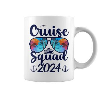Cruise Squad 2024 Matching Family Group Summer Vacation Coffee Mug | Mazezy