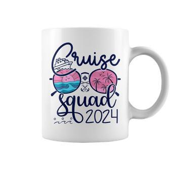 Cruise Squad 2024 Vacation Matching Family Group Squad Coffee Mug | Mazezy
